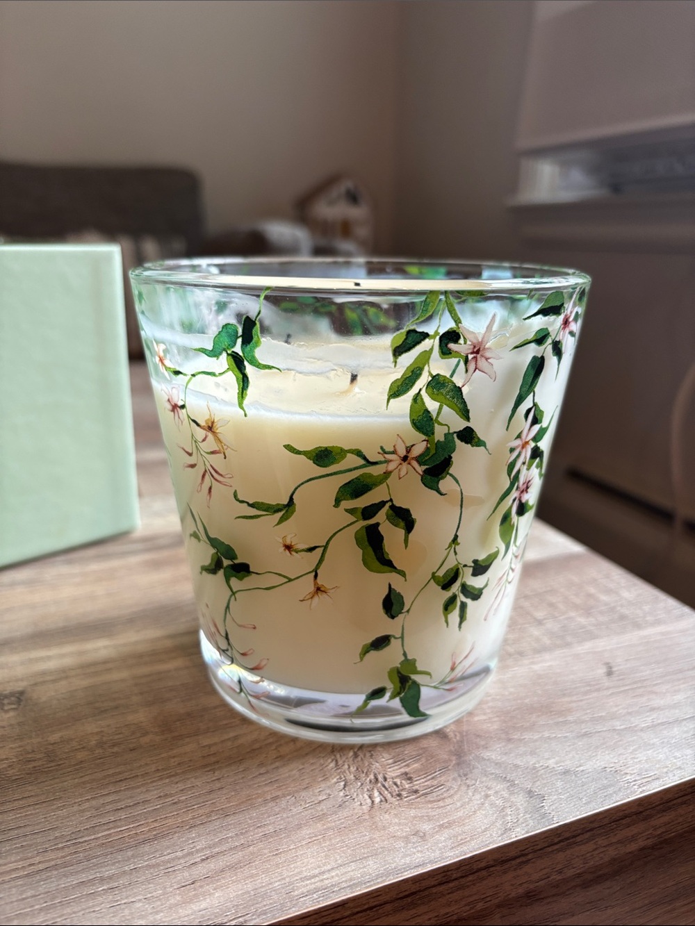 Nest Indian Jasmine Scented Candle - Cream & Green 21.1 oz Used - Picture 7 of 7
